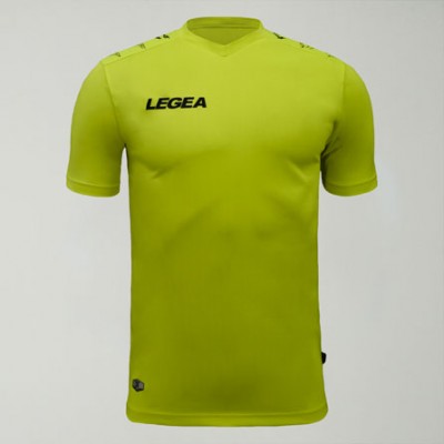 Мачова и тренировъчна фланелка Legea MAGLIA BAVIERA в неоново-жълто